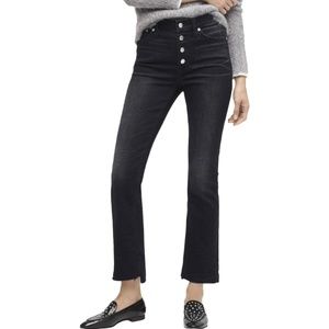 J Crew 9” Demi Boot Crop in Charcoal Rinse - Size 27